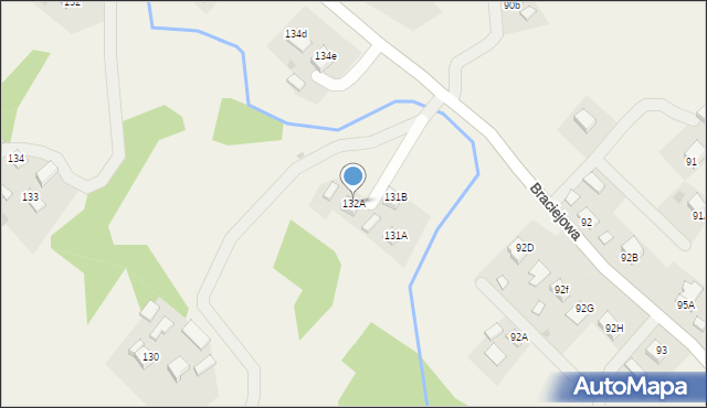 Gumniska, Gumniska, 132b, mapa Gumniska