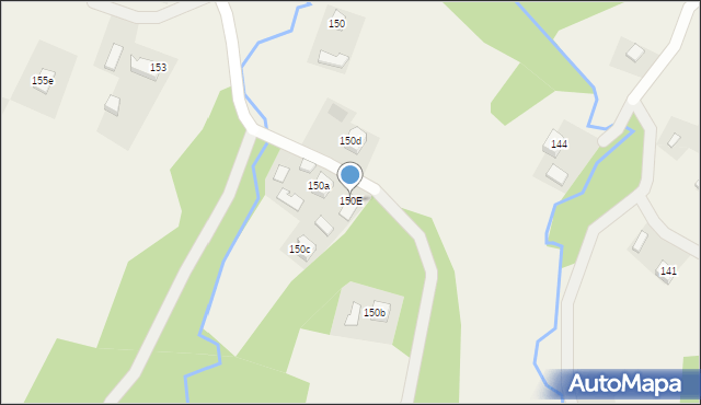 Gumniska, Gumniska, 150E, mapa Gumniska