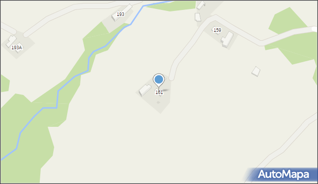 Gumniska, Gumniska, 161, mapa Gumniska