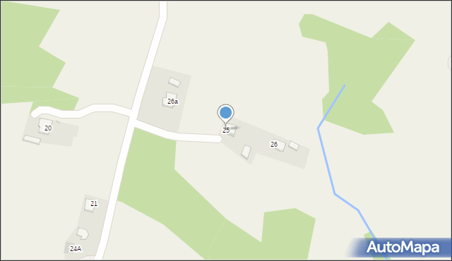 Gumniska, Gumniska, 25, mapa Gumniska