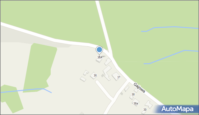 Gumniska, Gumniska, 36A, mapa Gumniska