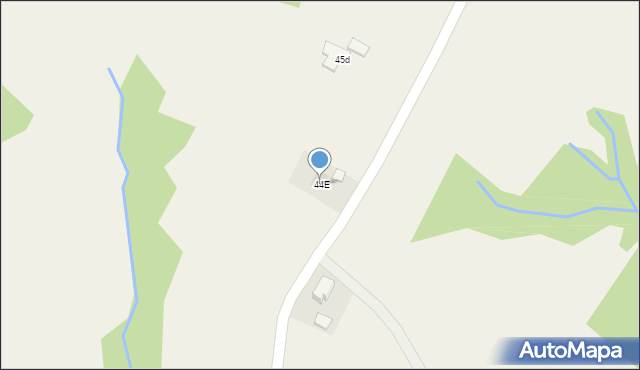 Gumniska, Gumniska, 44E, mapa Gumniska