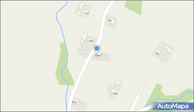 Gumniska, Gumniska, 63b, mapa Gumniska