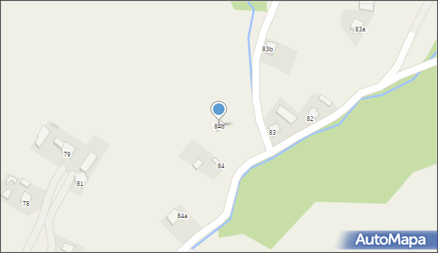 Gumniska, Gumniska, 84b, mapa Gumniska