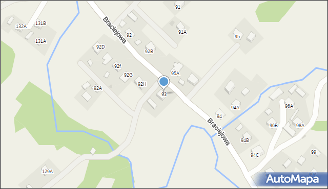 Gumniska, Gumniska, 93, mapa Gumniska