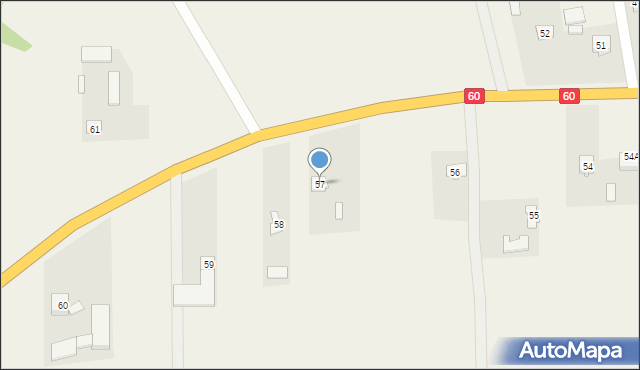 Gumowo, Gumowo, 57, mapa Gumowo