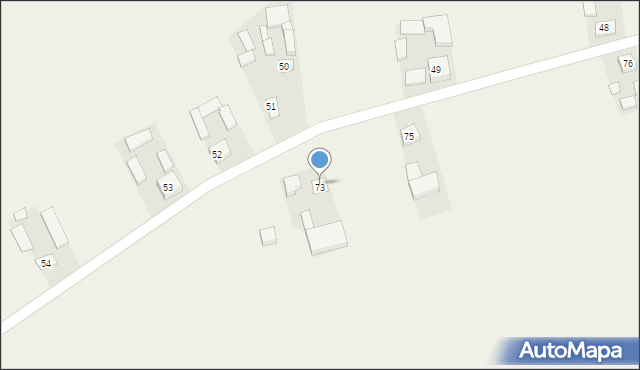 Gusin, Gusin, 73a, mapa Gusin