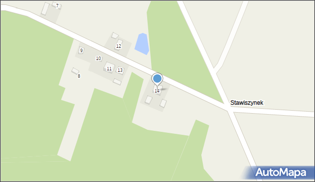 Gusin, Gusin, 14, mapa Gusin