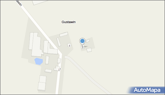 Gustawin, Gustawin, 3, mapa Gustawin
