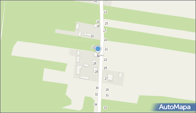 Gustawów, Gustawów, 24, mapa Gustawów