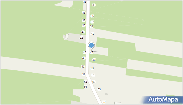 Gustawów, Gustawów, 45, mapa Gustawów