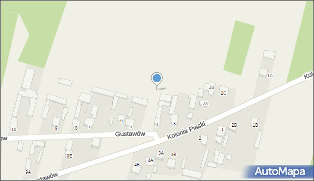 Gustawów, Gustawów, 4c, mapa Gustawów