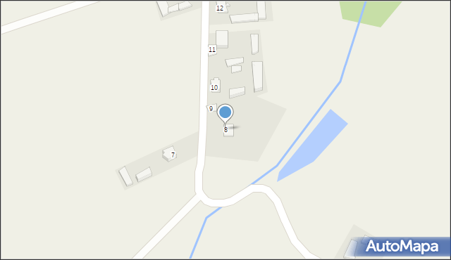 Gutanów, Gutanów, 8, mapa Gutanów