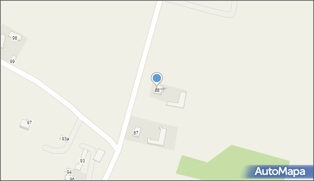 Gutanów, Gutanów, 88, mapa Gutanów