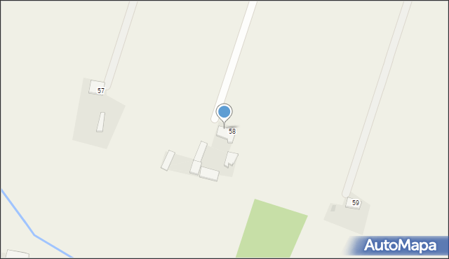 Gutków, Gutków, 58A, mapa Gutków
