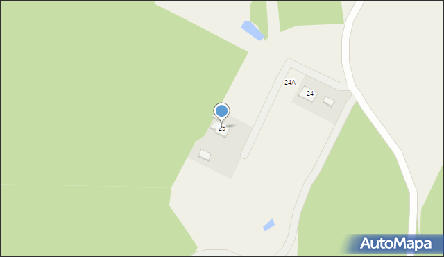 Gutkowo, Gutkowo, 25, mapa Gutkowo