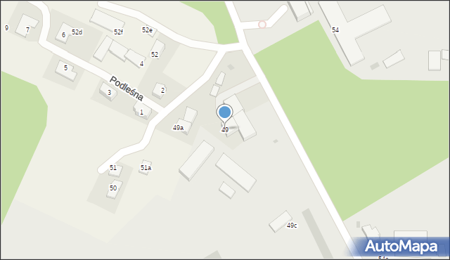 Gutkowo, Gutkowo, 49, mapa Gutkowo