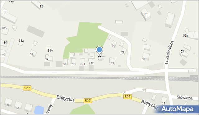 Gutkowo, Gutkowo, 77, mapa Gutkowo