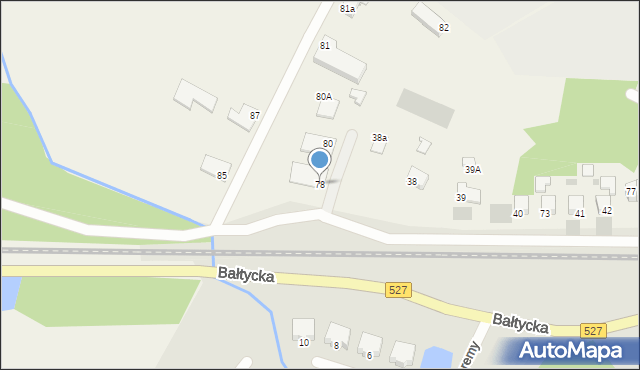 Gutkowo, Gutkowo, 78, mapa Gutkowo