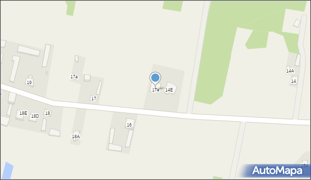 Gutów, Gutów, 17e, mapa Gutów