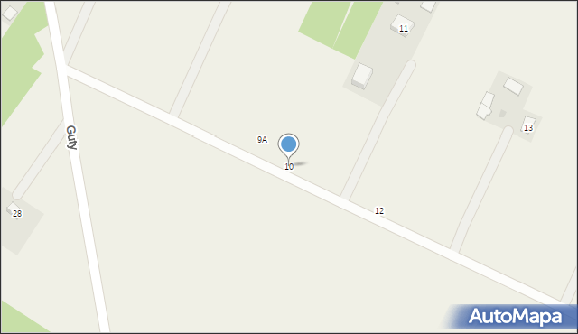 Guty, Guty, 10, mapa Guty