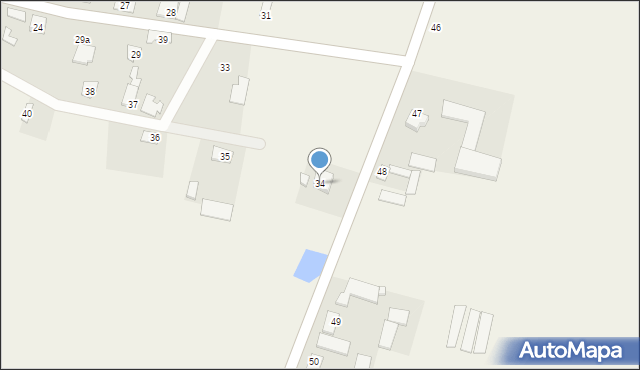 Guźlin, Guźlin, 34, mapa Guźlin