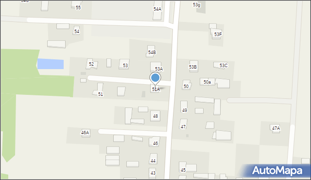 Guzowatka, Guzowatka, 51A, mapa Guzowatka