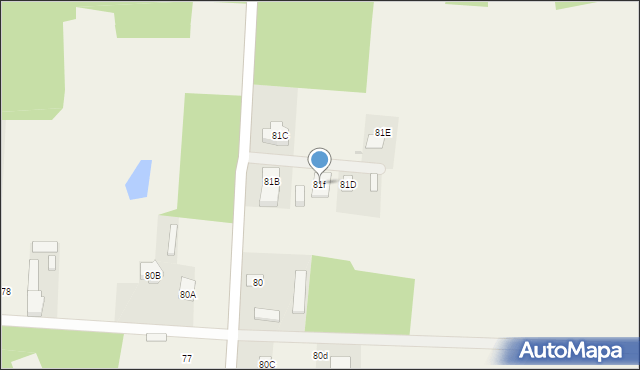 Guzowatka, Guzowatka, 81f, mapa Guzowatka