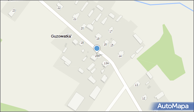 Guzowatka, Guzowatka, 16A, mapa Guzowatka