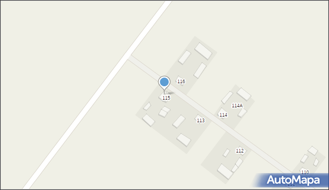 Guzówka-Kolonia, Guzówka-Kolonia, 115A, mapa Guzówka-Kolonia