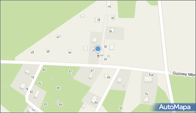 Guzowy Piec, Guzowy Piec, 35, mapa Guzowy Piec