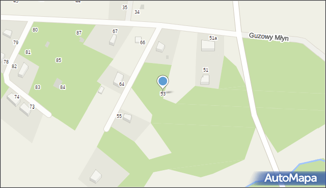 Guzowy Piec, Guzowy Piec, 53, mapa Guzowy Piec