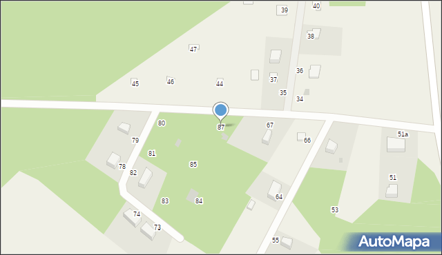 Guzowy Piec, Guzowy Piec, 87, mapa Guzowy Piec