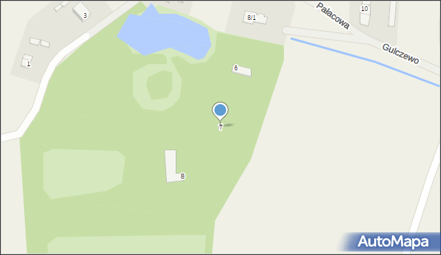 Stare Gulczewo, Gulczewo, 7, mapa Stare Gulczewo