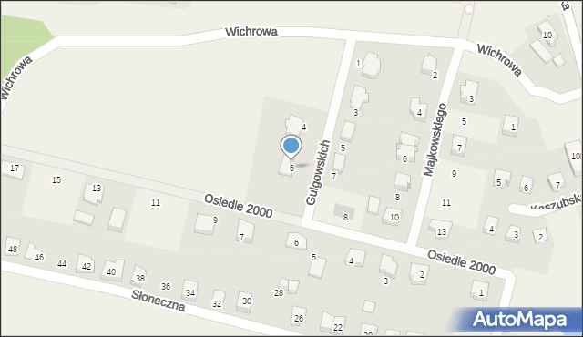 Wielki Klincz, Gulgowskich Teodory i Izydora, 6, mapa Wielki Klincz