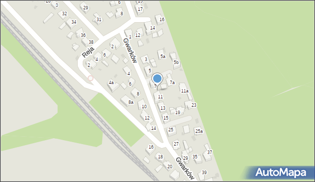 Czerwionka-Leszczyny, Gwarków, 9, mapa Czerwionka-Leszczyny