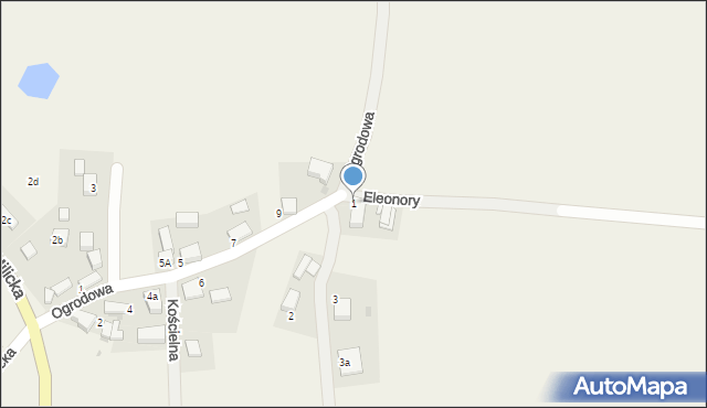 Goszcz, Gwoździa Alojzego, ks., 1, mapa Goszcz