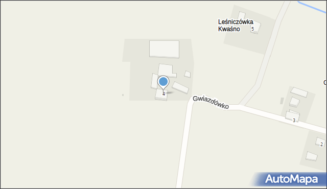 Gwiazdówko, Gwiazdówko, 4, mapa Gwiazdówko