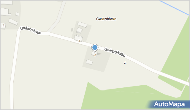 Gwiazdowo, Gwiazdówko, 2, mapa Gwiazdowo