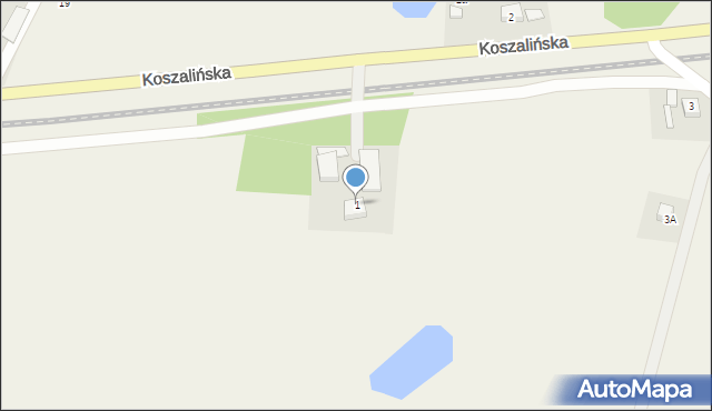 Gwizd, Gwizd, 1, mapa Gwizd