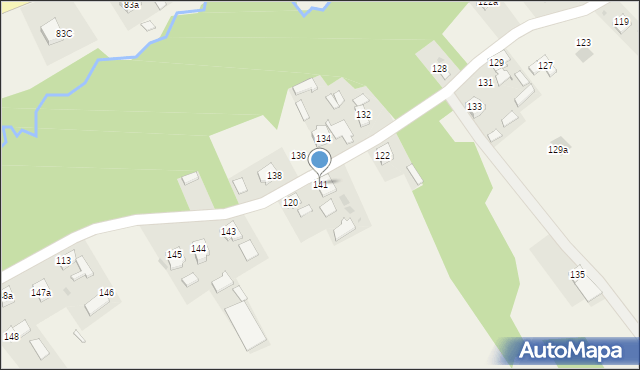 Gwizdów, Gwizdów, 141, mapa Gwizdów