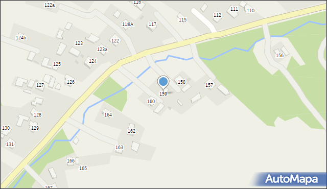Gwizdów, Gwizdów, 159, mapa Gwizdów