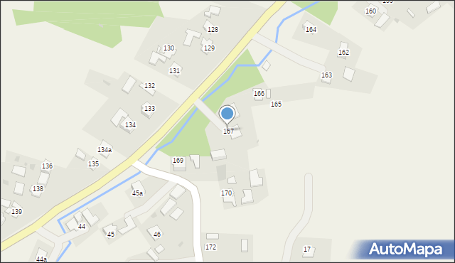 Gwizdów, Gwizdów, 167, mapa Gwizdów