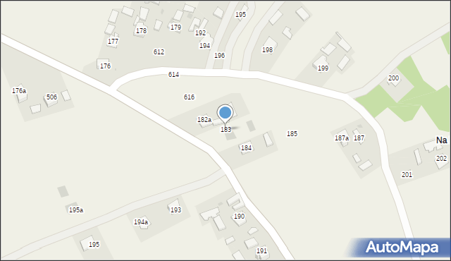 Gwizdów, Gwizdów, 183, mapa Gwizdów