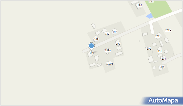 Gwizdów, Gwizdów, 199, mapa Gwizdów