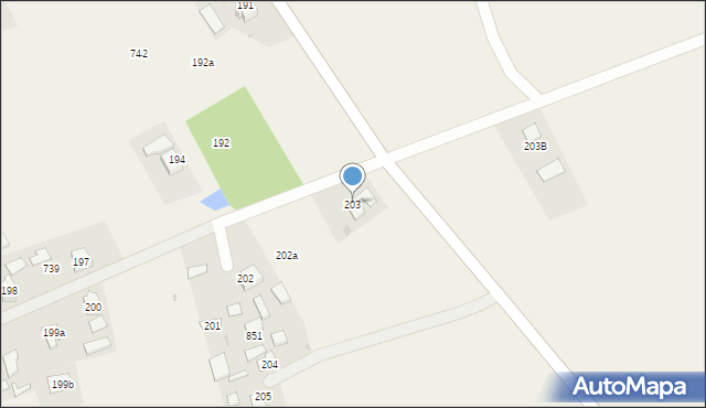 Gwizdów, Gwizdów, 203, mapa Gwizdów