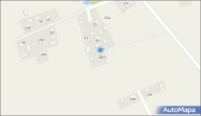 Gwizdów, Gwizdów, 205, mapa Gwizdów
