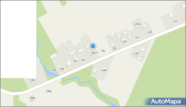 Gwizdów, Gwizdów, 252, mapa Gwizdów