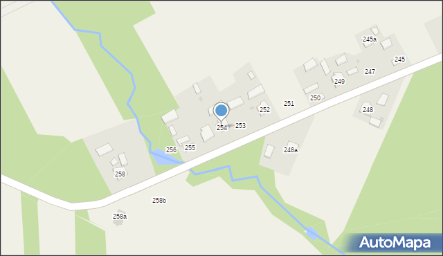 Gwizdów, Gwizdów, 254, mapa Gwizdów