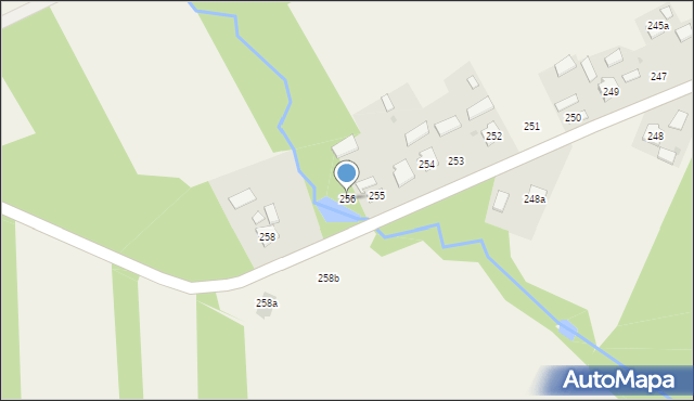 Gwizdów, Gwizdów, 256, mapa Gwizdów